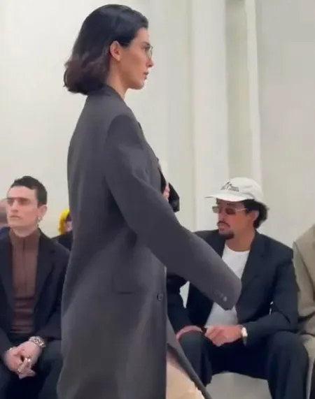 Bad Bunny Watches Ex Kendall Jenner Walk the Runway at New York Fashion Week