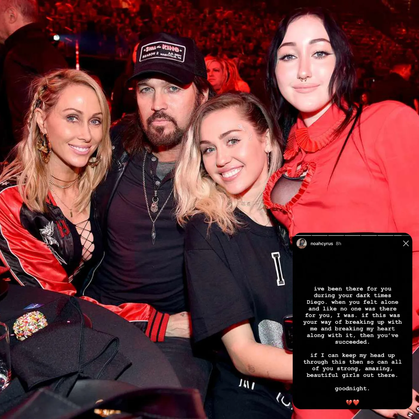 Noah Cyrus Blows Up the Internet with Leaked Messages While Miley Faces the Fallout