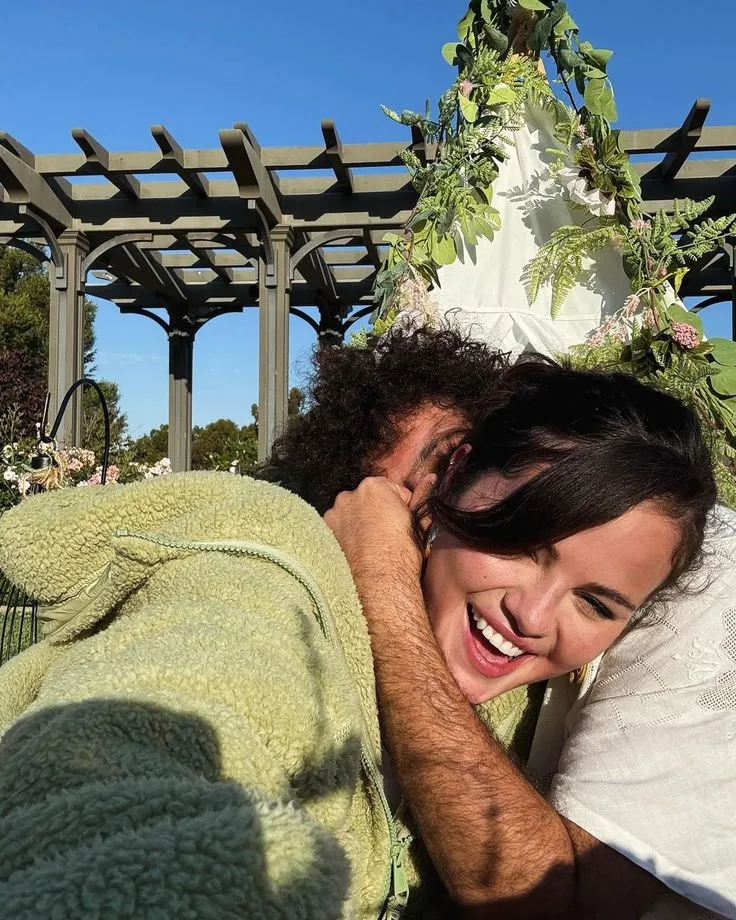 Selena Gomez and Benny Blanco Take a Spin in the Teacups on Disneyland Date