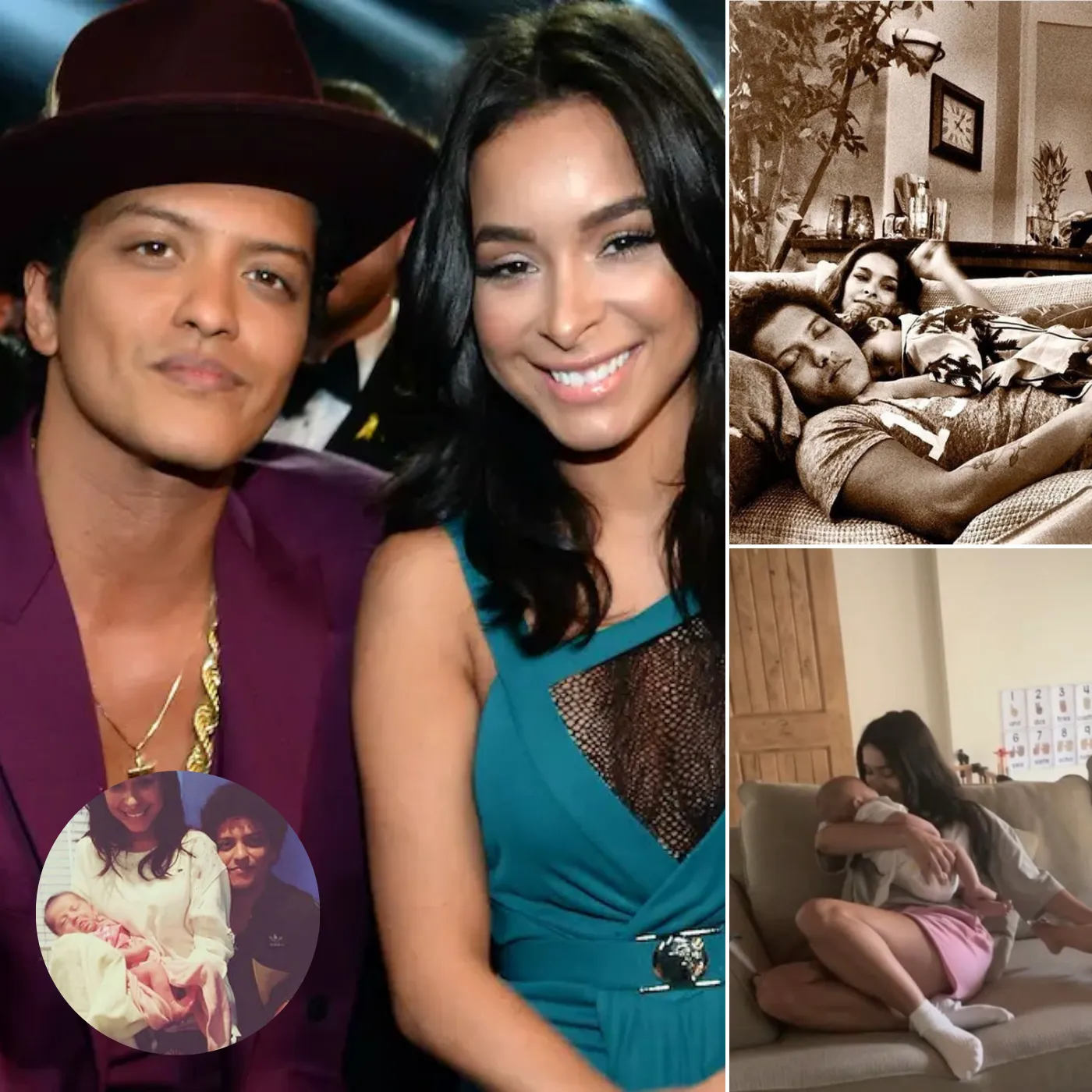 Bruno Mars and Ex-Girlfriend Jessica Caban’s Secret Baby Exposed in Explosive Photos