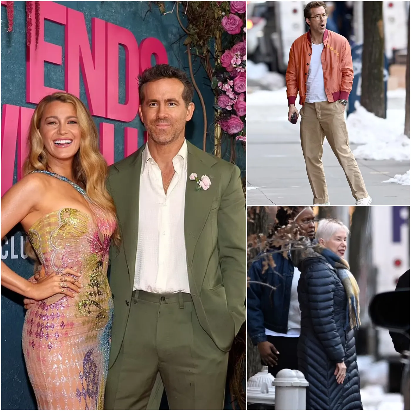 Ryan Reynolds and His Mother Tammy Join Forces Amid Legal Battle with Justin Baldoni, as Blake Lively Remains in Hiding