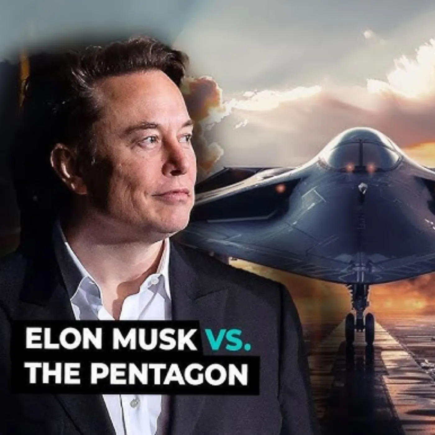 Shocking the scientific world! Elon Musk unveils a UFO fighter jet, leaving the world in awe!