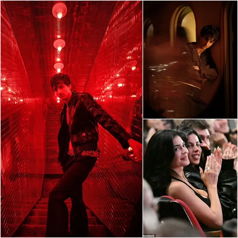 Kylie Jenner stuns in a daring gown as she gets close to Timothée Chalamet at star-studded event