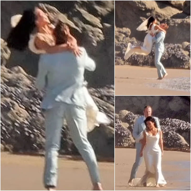 Kim Kardashian’s Beachside “Wedding” Stirs Up a Frenzy!