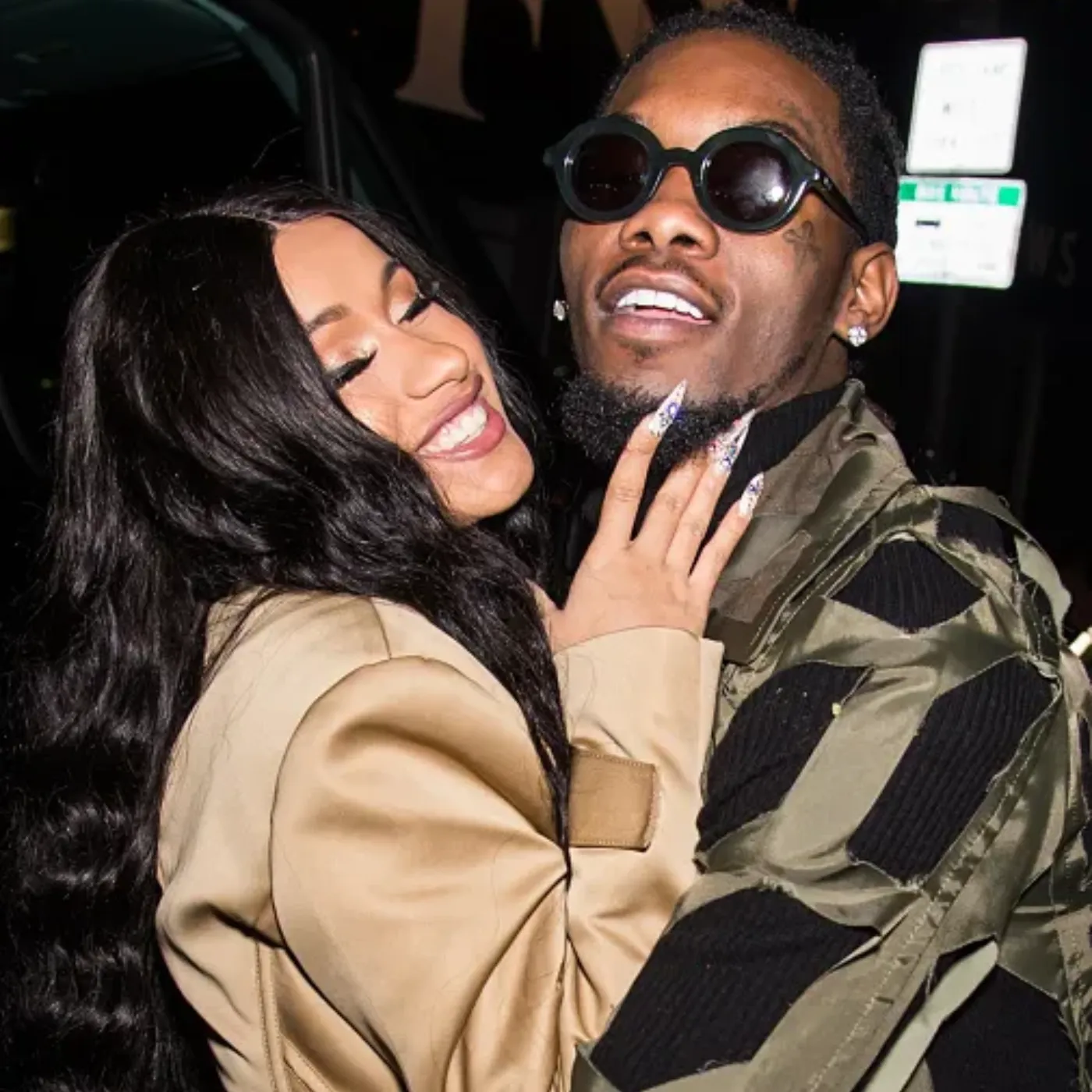 Cardi B and Offset are back together because they don't want their baby to cry.