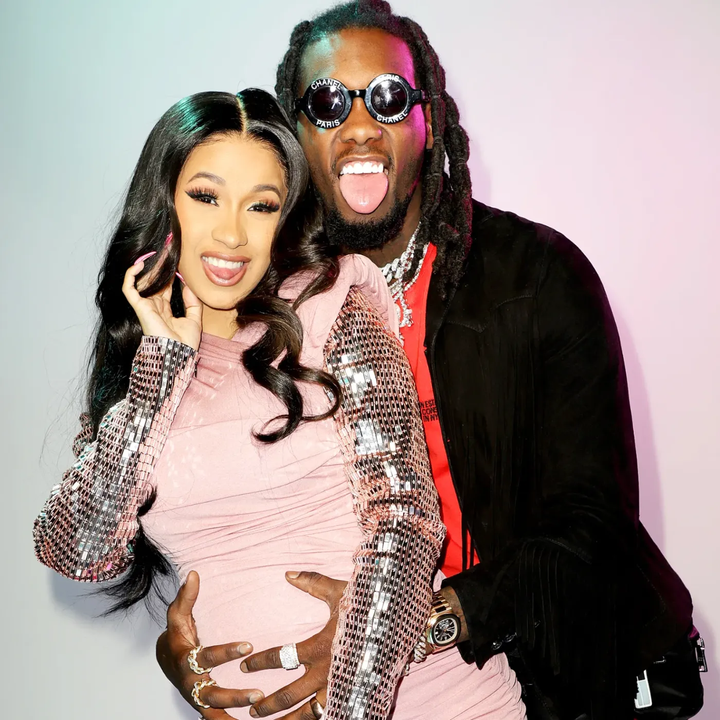 Cardi B and Offset are back together because they don't want their baby to cry.