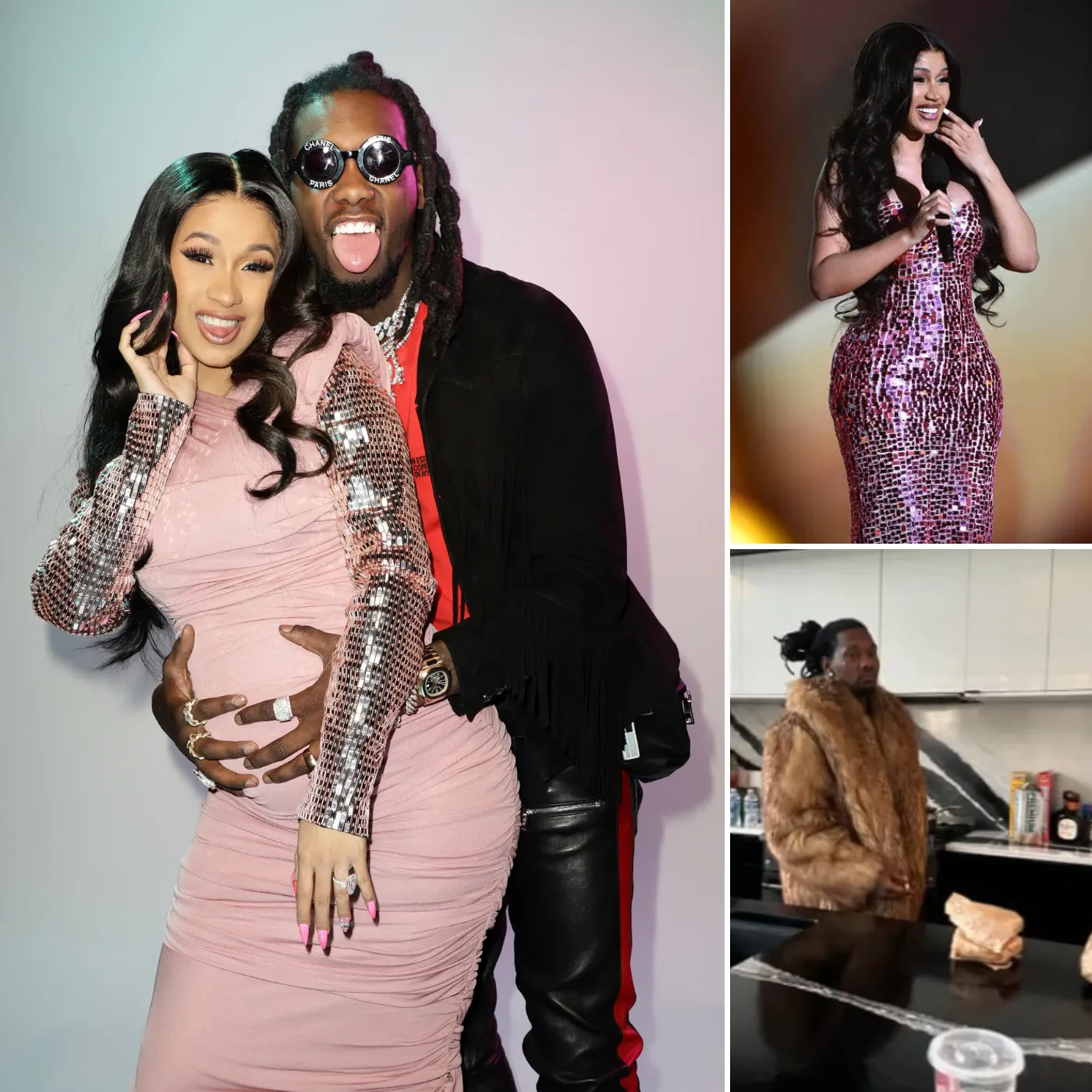 Cardi B and Offset are back together because they don't want their baby to cry.