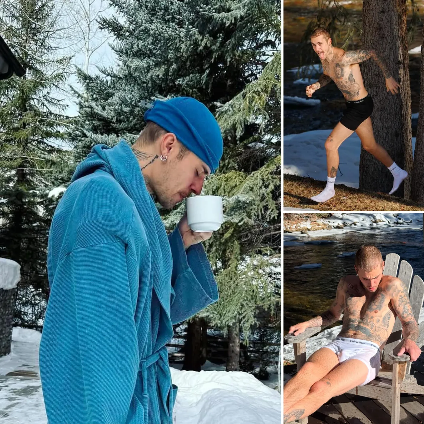 Winter's Whispers: Decoding the Secrets of Justin Bieber's Snowy Calvin's Reveal