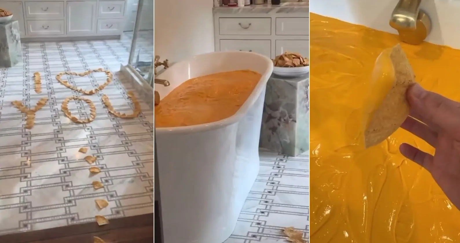 Benny Blanco’s Ultimate Valentine’s Day Surprise: A Bathtub Full of Nacho Cheese for Selena Gomez