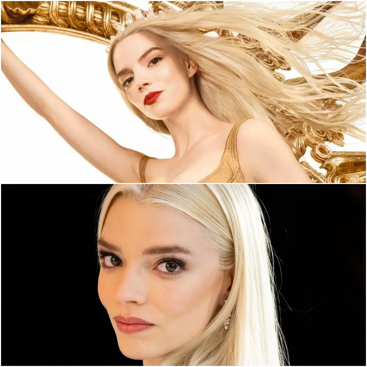 Anya Taylor-Joy meets the expectations of fans on Valentine's Day, the expectations of the fans expect their idols to meet. This is the act of showing the attachment between her and those who love her