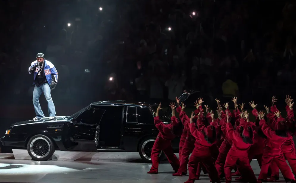 Kendrick Lamar’s Super Bowl Halftime Show: The Deeper Meaning Behind the Muscle Car
