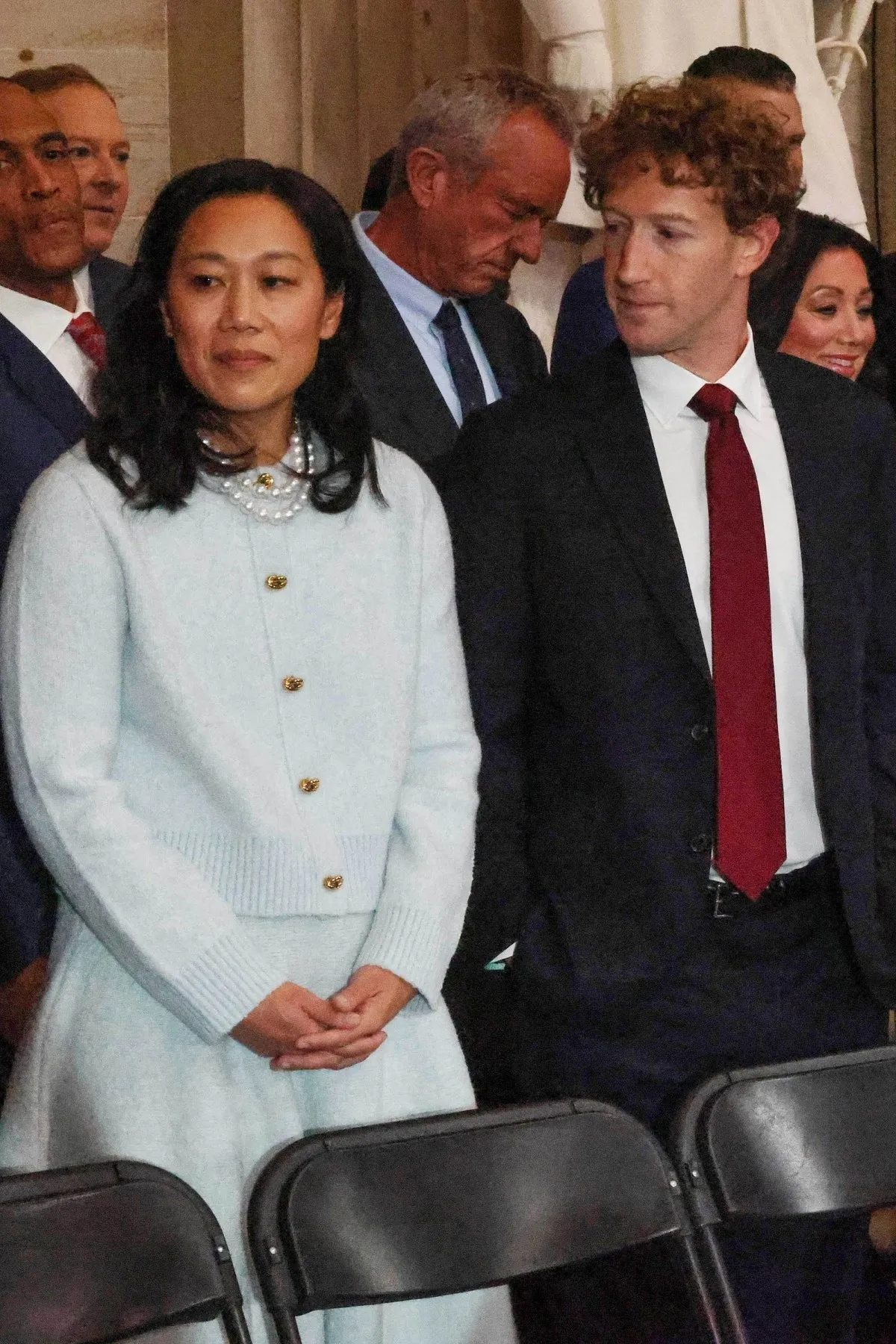 Mark Zuckerberg and Priscilla Chan: A Power Couple in Matching Outfits