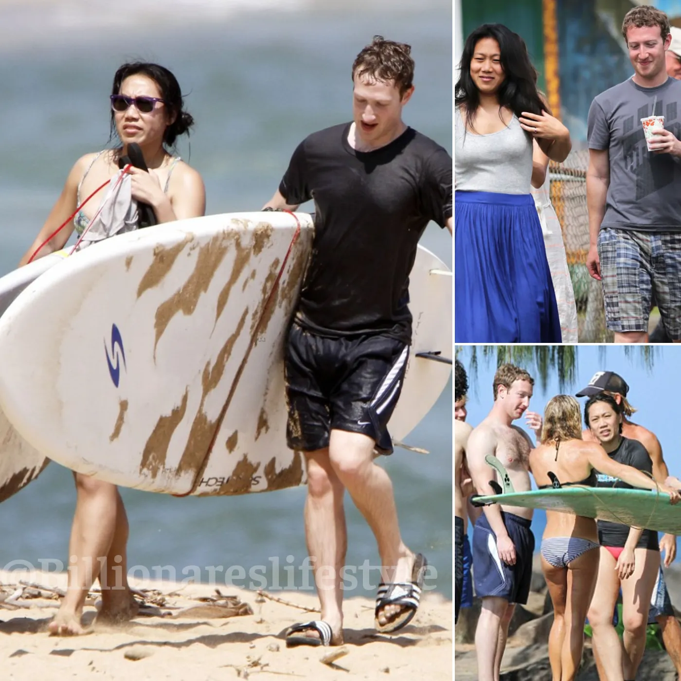 Mark Zuckerberg and Priscilla Enjoy a Luxurious Vacation on a Private Island