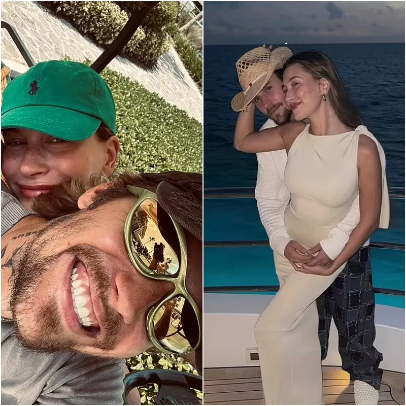 Justin Bieber Steps Out in a Bathrobe While Hailey Turns to Kendall for Support