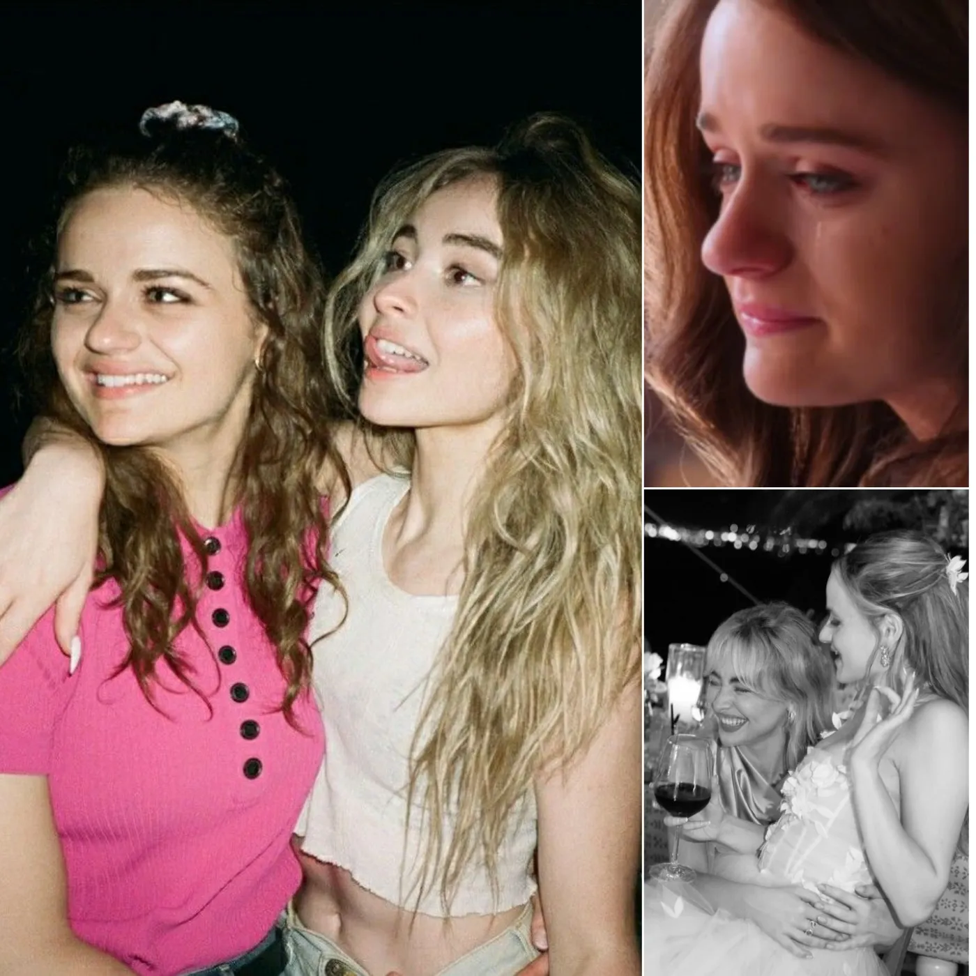 Sabrina Carpenter's performance brought Joey King to tears