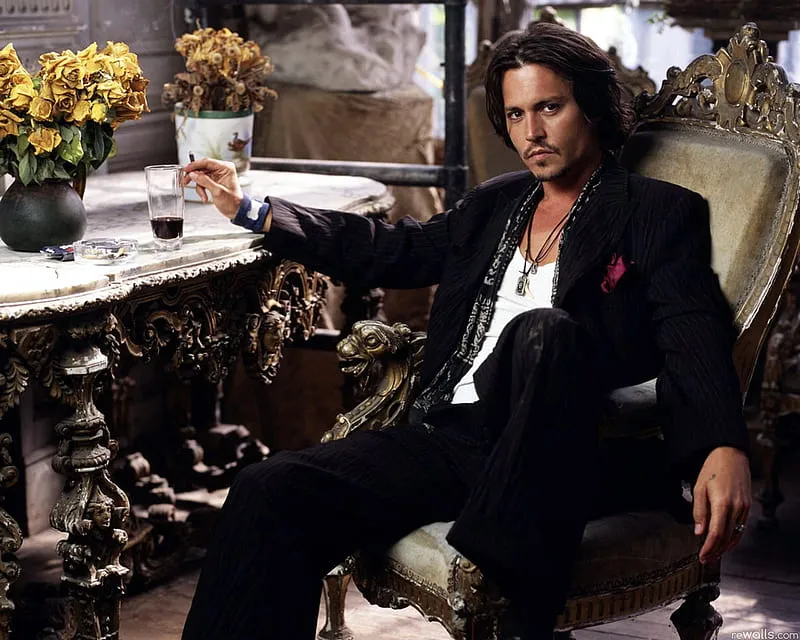 Johnny Depp, depp, men, strong, black, beauty, johnny, sexy, HD wallpaper |  Peakpx