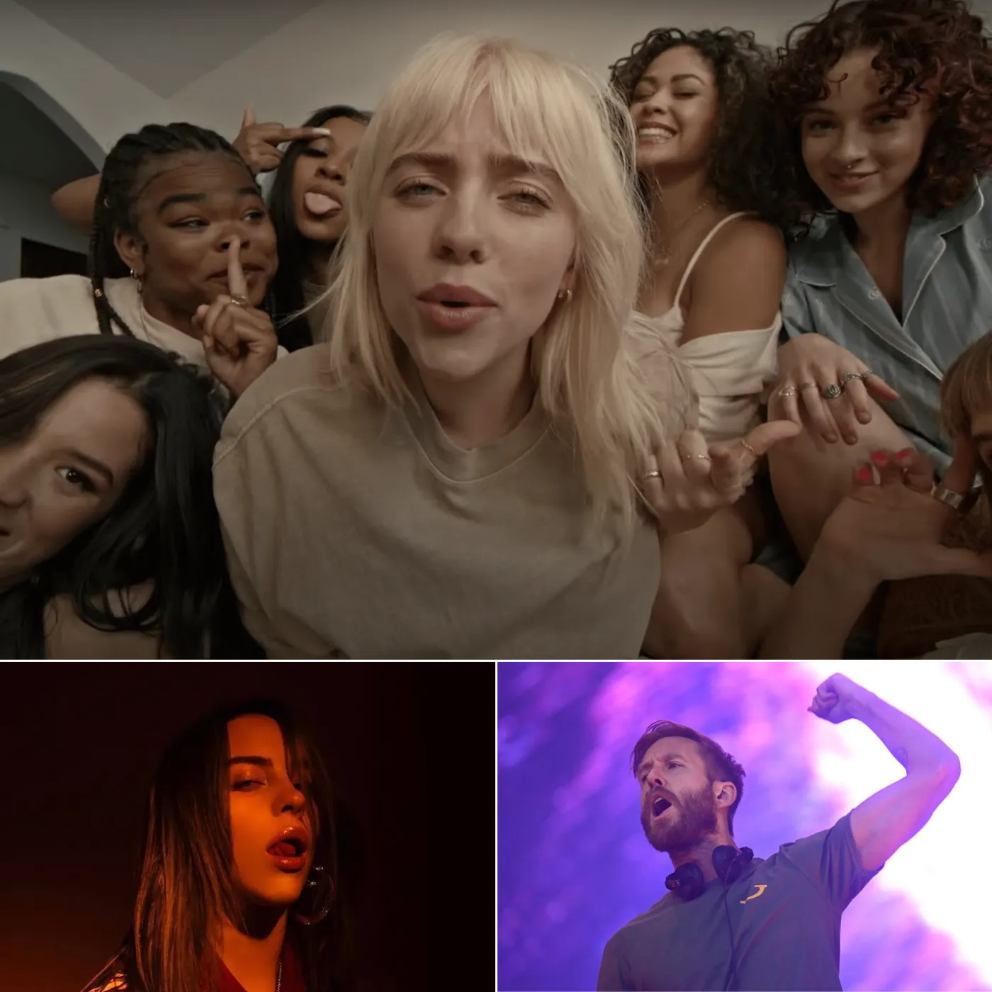From Dark Pop to EDM Queen for Billie Eilish and Calvin Harris Drop a Festival Anthem
