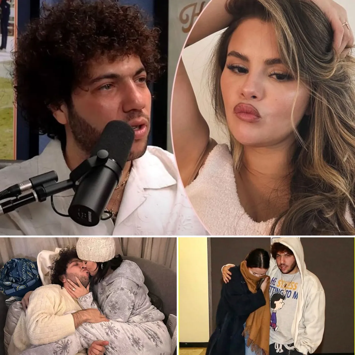 Benny Blanco revealed to PEOPLE that he's worried that one day, girlfriend Selena Gomez will be overwhelmed and change her mind about their relationship.