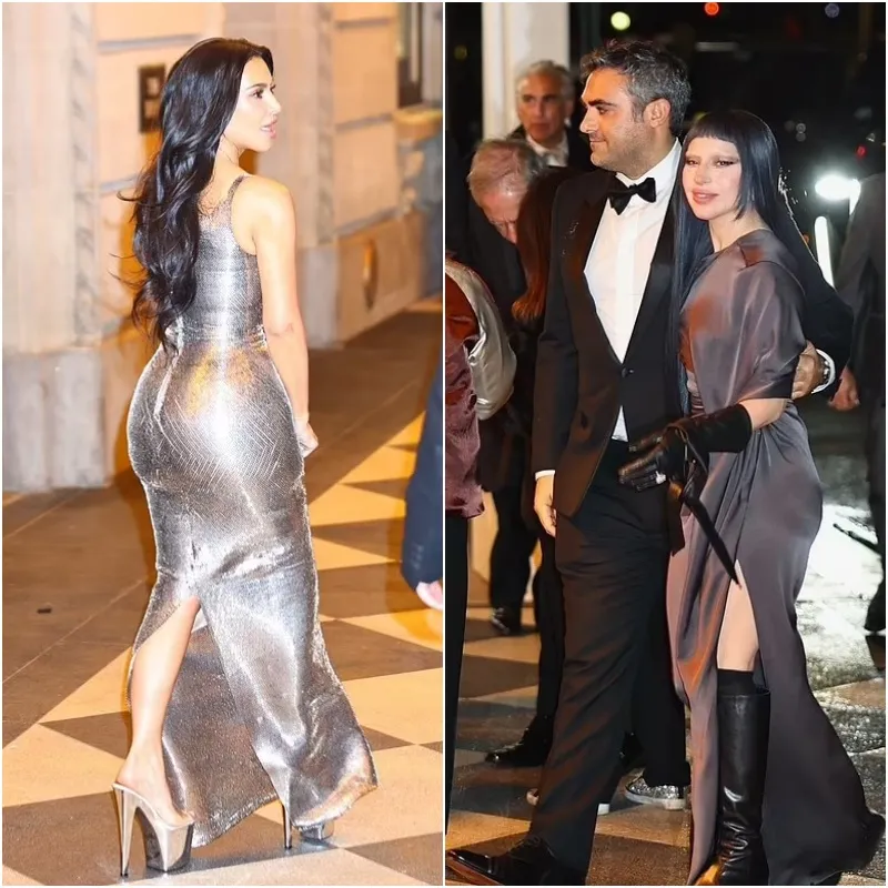 Kim Kardashian Stuns in Daring Silver as SNL’s Wild Afterparty Heats Up!