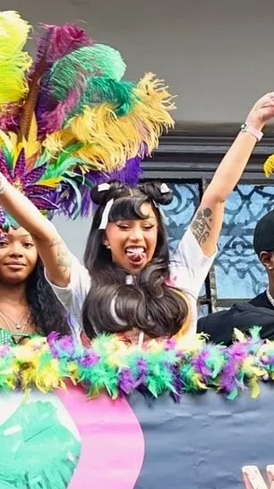 Cardi B Turns Up the Heat at Wild New Orleans Bash—You Won’t Believe the Outfit