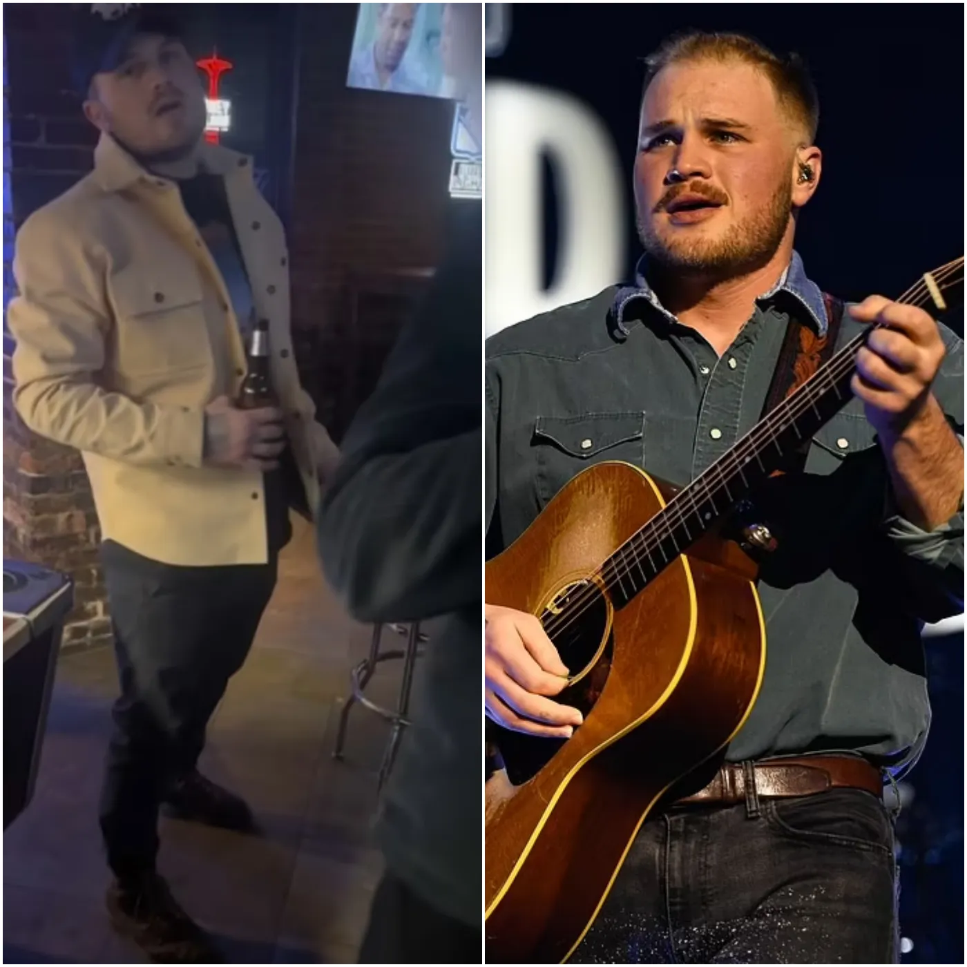 Country Star Zach Bryan Caught on Camera Making Homophobic Remarks at NYC Bar