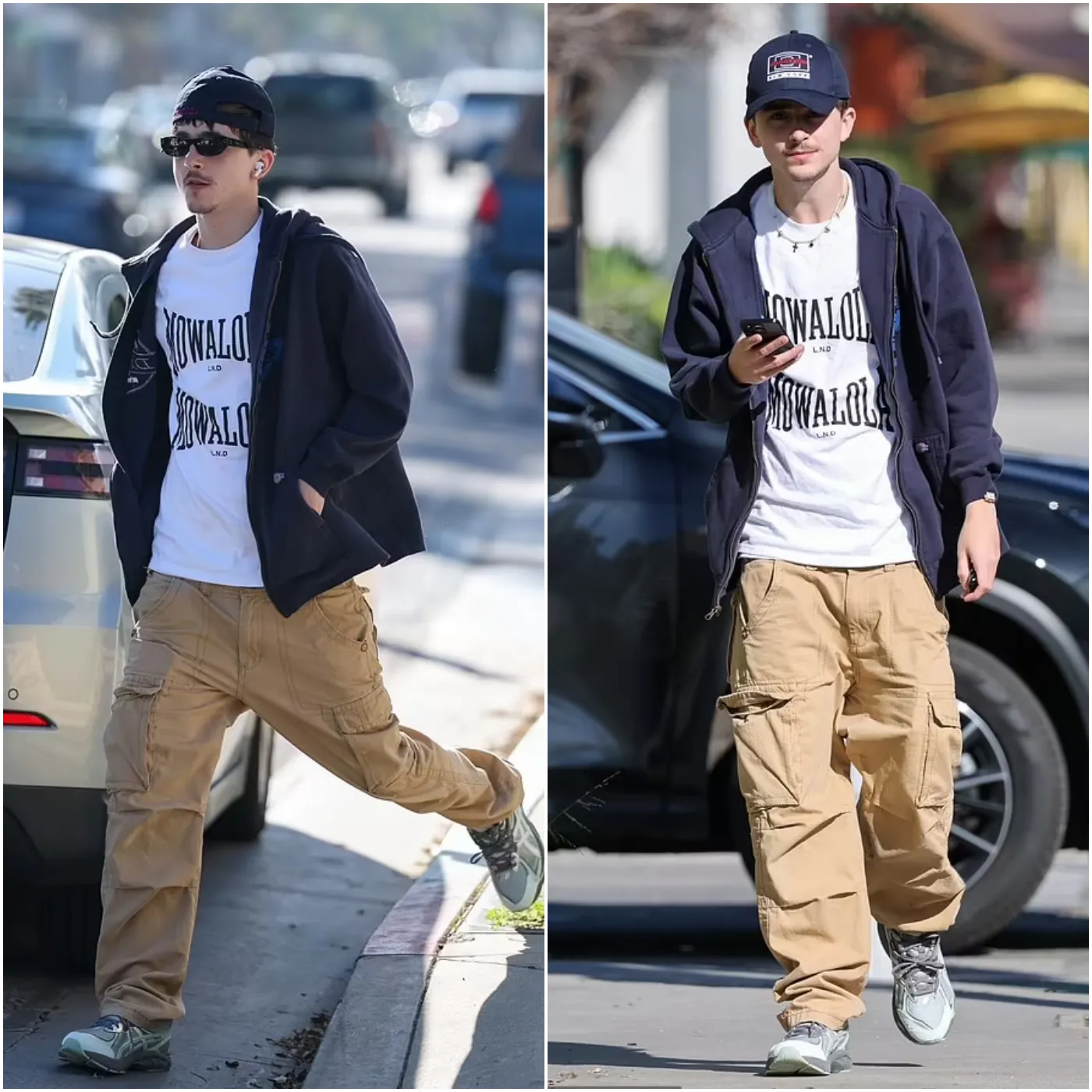Timothée Chalamet Ditches His Glam Award Season Wardrobe for a Casual Day in LA