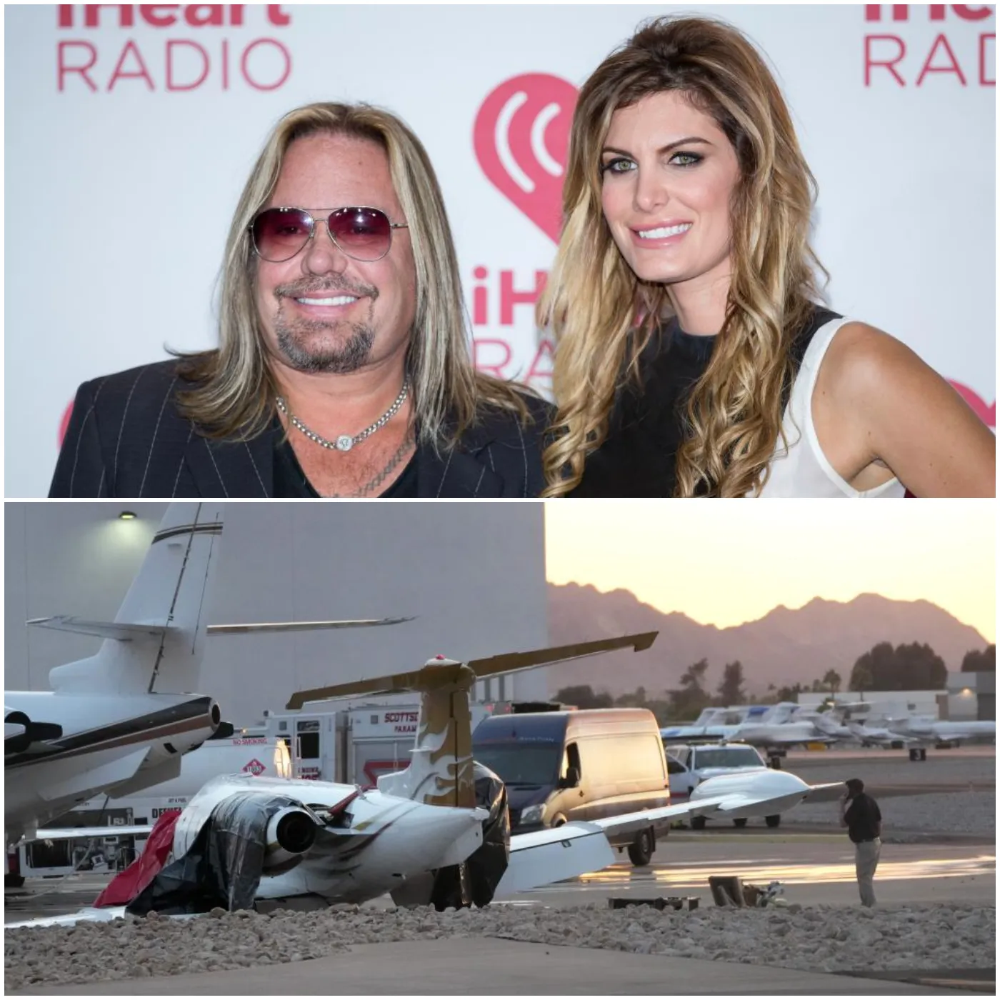 Vince Neil is Girlfriend Severely Injured in Plane Crash at Scottsdale Airport