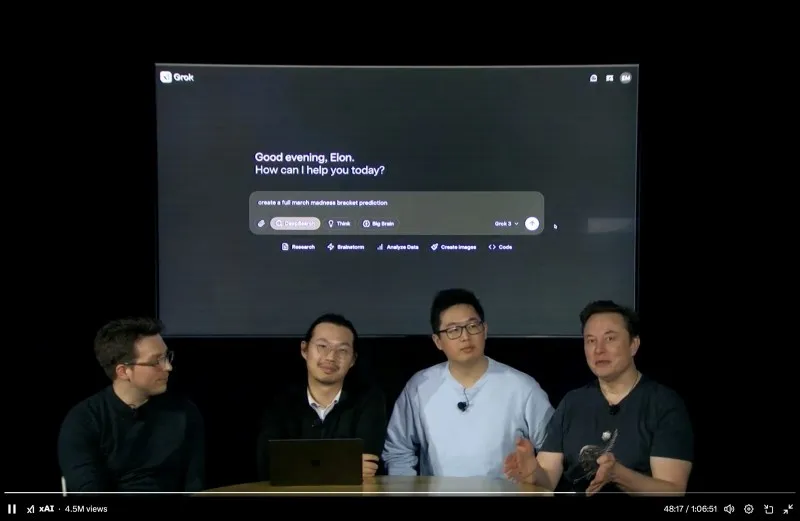 Elon Musk Unveils Grok 3: "The Smartest AI Chatbot on Earth"