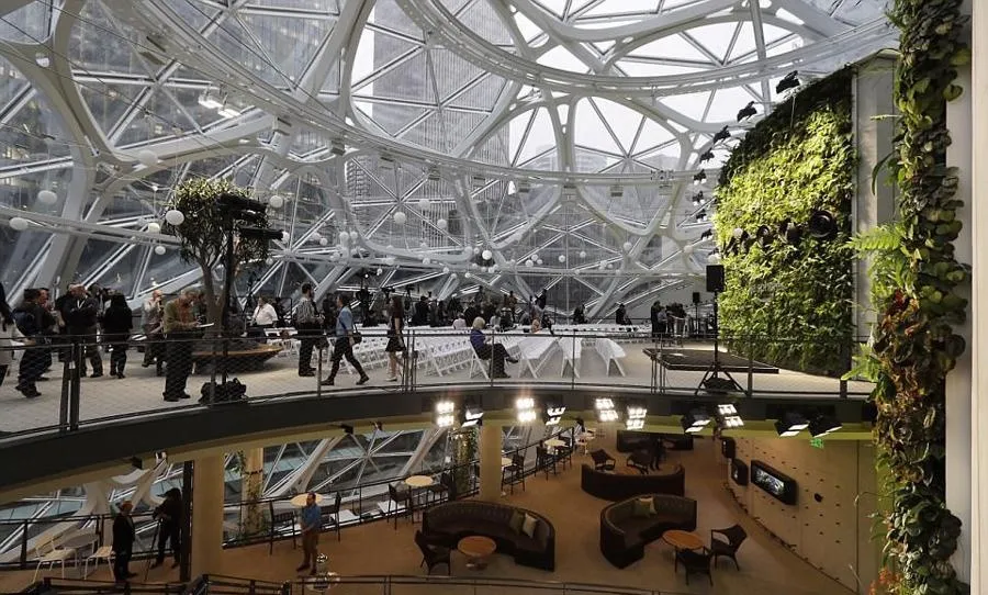 Inside Amazon’s Unique Headquarters: A Tour of “Amazonia” in Seattle