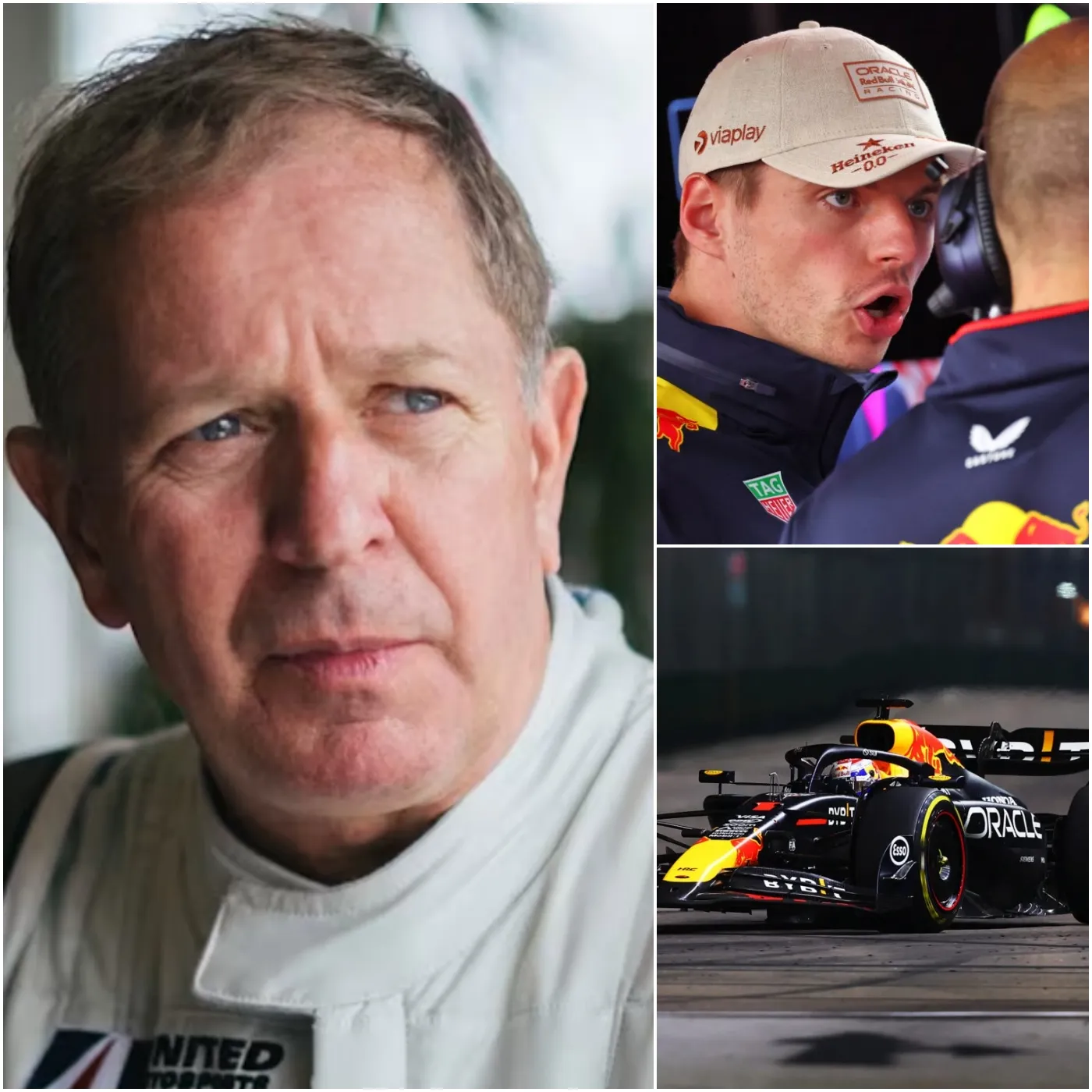 Martin Brundle Weighs In on Verstappen’s ‘Angry’ Gesture: Is Red Bull in for a Bumpy Ride?